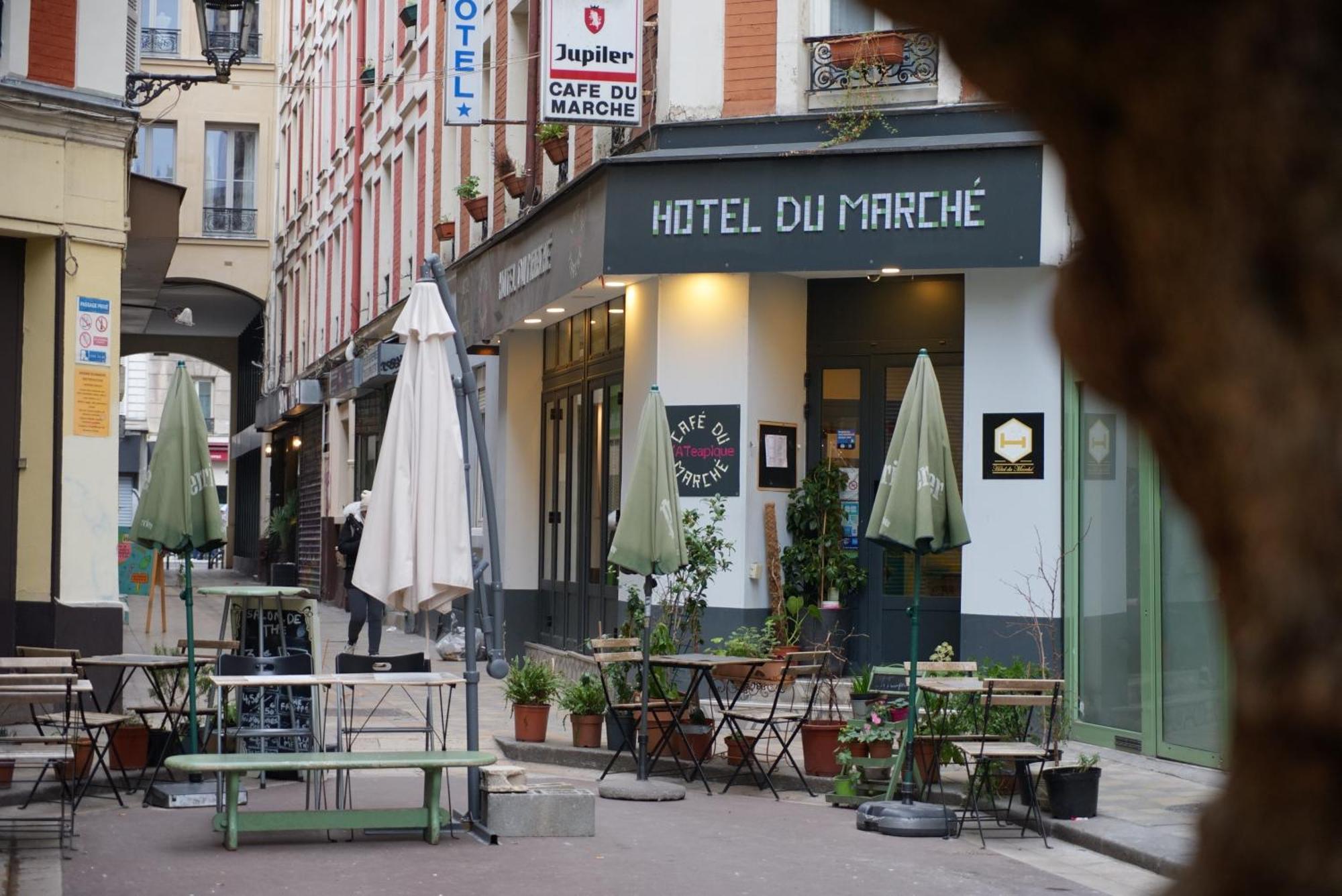Hotel Du Marche ปารีส ภายนอก รูปภาพ